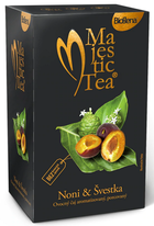 Ovocný čaj Noni švestka 50 g Majestic Tea Biogena
